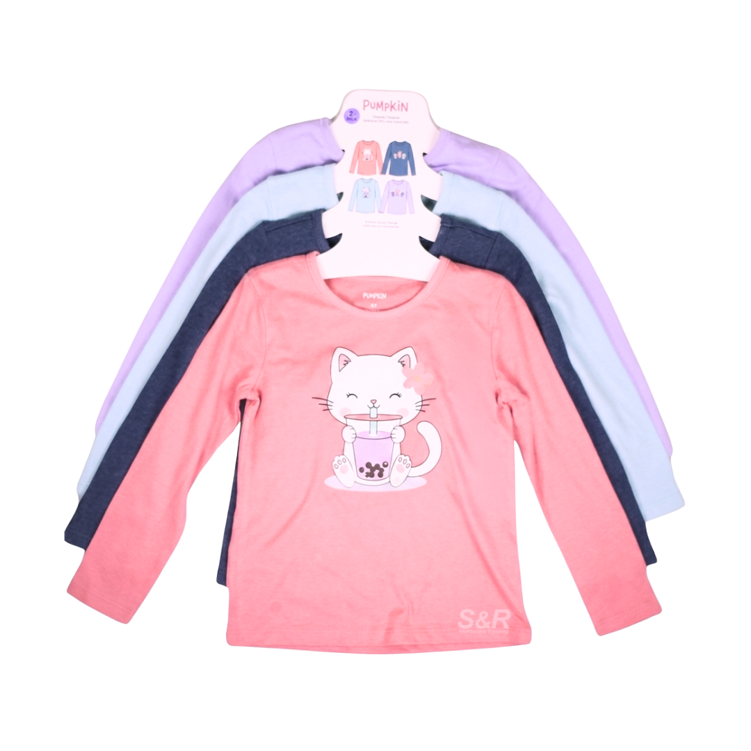 Peckle 4-pack Girls Top Set Size 5-12
